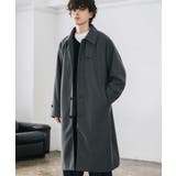 ステンカラーロングコート 2Way チンストラップ | Rocky Monroe | 詳細画像12