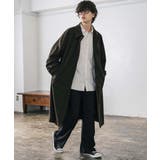 ステンカラーロングコート 2Way チンストラップ | Rocky Monroe | 詳細画像20