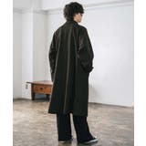 ステンカラーロングコート 2Way チンストラップ | Rocky Monroe | 詳細画像21