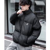 ブラック | KANGOL 中綿ジャケット ファイバーダウン | Rocky Monroe