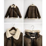 ブルゾン フェイクムートン 裏ボア | Rocky Monroe | 詳細画像20 