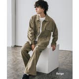 ベージュ | セットアップ コーデュロイ 中太コール | Rocky Monroe