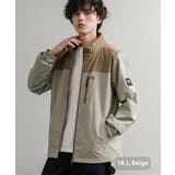 18.L.ベージュ | ナイロンジャケット 裏タフタ LOGOS | Rocky Monroe