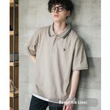 ベージュ(リブライン) | ユーエスポロアッスン ポロシャツ プルオーバー | Rocky Monroe