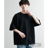 ブラック | Tシャツ 半袖 ワッフル | Rocky Monroe