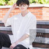半袖シアーシャツ レース切替 オーバーサイズ | Rocky Monroe | 詳細画像14