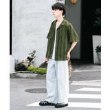 半袖ストライプシャツ 開襟 ジャガード | Rocky Monroe | 詳細画像6