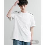 ホワイト | Tシャツ 半袖 ライン | Rocky Monroe