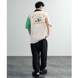 カジュアルシャツ スーベニア刺繍 半袖開襟シャツ | Rocky Monroe | 詳細画像16