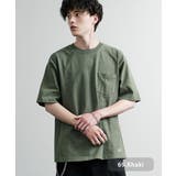 69.カーキ | Tシャツ 半袖 ポケット | Rocky Monroe