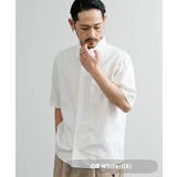 オフホワイト(オックス) | カジュアルシャツ ボタンダウン 半袖 | Rocky Monroe