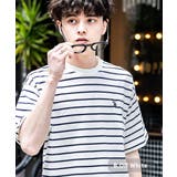 B.オフホワイト | ロゴT 半袖 ワンポイント | Rocky Monroe