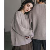 ニット 畦編み クルーネック | Rocky Monroe | 詳細画像15