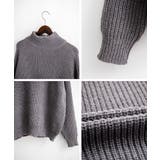 ニット ハーフジップ 畦編み | Rocky Monroe | 詳細画像91 