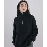 ニット ハーフジップ 畦編み | Rocky Monroe | 詳細画像7 