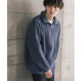 ニット ハーフジップ 畦編み | Rocky Monroe | 詳細画像18 