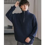 ニット ハーフジップ 畦編み | Rocky Monroe | 詳細画像21 