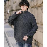 ニット ハーフジップ 畦編み | Rocky Monroe | 詳細画像27 