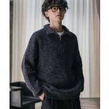 ニット ハーフジップ 畦編み | Rocky Monroe | 詳細画像26 