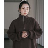 ニット ハーフジップ 畦編み | Rocky Monroe | 詳細画像32 