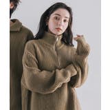 ニット ハーフジップ 畦編み | Rocky Monroe | 詳細画像41 