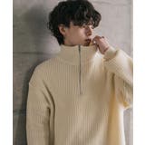 ニット ハーフジップ 畦編み | Rocky Monroe | 詳細画像54 