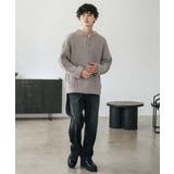 ニット ヘンリーネック 無地 | Rocky Monroe | 詳細画像16