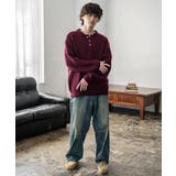 ニット ヘンリーネック 無地 | Rocky Monroe | 詳細画像43 