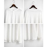 長袖Tシャツ ワッフル ヘンリーネック | Rocky Monroe | 詳細画像26