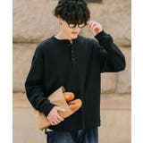 長袖Tシャツ ワッフル ヘンリーネック | Rocky Monroe | 詳細画像2