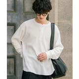 長袖Tシャツ ワッフル ヘンリーネック | Rocky Monroe | 詳細画像9