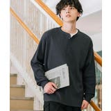 長袖Tシャツ ワッフル ヘンリーネック | Rocky Monroe | 詳細画像12