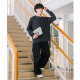 長袖Tシャツ ワッフル ヘンリーネック | Rocky Monroe | 詳細画像14