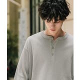 長袖Tシャツ ワッフル ヘンリーネック | Rocky Monroe | 詳細画像17