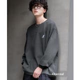 チャコール | KANGOL Tシャツ オーバーサイズ | Rocky Monroe