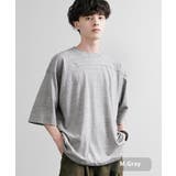 杢グレー | フットボールTシャツ 半袖 日本製 | Rocky Monroe