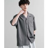 オープンカラーシャツ 半袖 無地 | Rocky Monroe | 詳細画像10