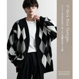 ニットカーディガン オーバーサイズ 総柄 | Rocky Monroe | 詳細画像56