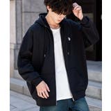 フルジップパーカー 裏起毛 ユーエスポロアッスン | Rocky Monroe | 詳細画像3 