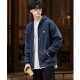 フルジップパーカー 裏起毛 ユーエスポロアッスン | Rocky Monroe | 詳細画像17 