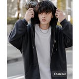 チャコール | フルジップパーカー 裏起毛 ユーエスポロアッスン | Rocky Monroe