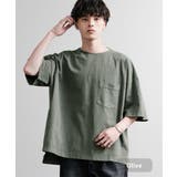 オリーブ | 半袖Tシャツ ヴィンテージライク USAコットン | Rocky Monroe