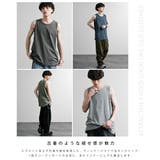 タンクトップ ピグメント加工 USAコットン | Rocky Monroe | 詳細画像14