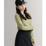 長袖Tシャツ 無地 クルーネック | Rocky Monroe【woman】 | 詳細画像15 