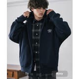 ネイビー | UMBRO ジップパーカー 裏起毛 | Rocky Monroe