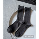 89.チャコール | ANONYMOUSISM スニーカーソックス クルー丈 | Rocky Monroe