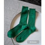 30.グリーン | ANONYMOUSISM スニーカーソックス クルー丈 | Rocky Monroe