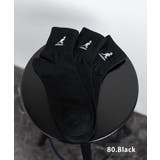 80.ブラック | KANGOL ソックス 靴下 | Rocky Monroe