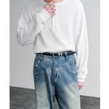 レザーベルト スクエアバックル 本革 | Rocky Monroe | 詳細画像3 