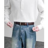 レザーベルト メッシュ 本革 | Rocky Monroe | 詳細画像12 